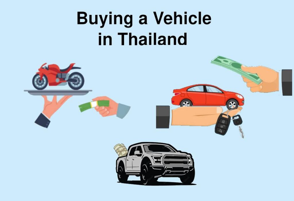 Buy a vehicle in Thailand